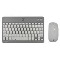 Esta es la imagen de kit de teclado y mouse bluetooth inalámbrico  perfect choice genova - negro