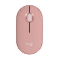 Esta es la imagen de logitech pebble mouse 2 m350s rosa inalámbrico easy-switch bluetooth logi bolt (no incluido).