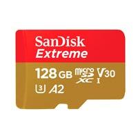 Esta es la imagen de memoria sandisk micro sdxc 128gb extreme 190mb/s 4k clase 10 a2 v30 c/adaptador sdsqxaa-128g-gn6ma