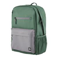 Esta es la imagen de mochila backpack hp campus blue para laptop de 15.6 pulgadas/ nylon/ bolsillo para termo/ verde