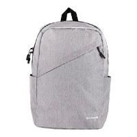 Esta es la imagen de mochila backpack techzone classic  tzlbp43015b-g  para laptop de 15.6 gris