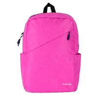 Esta es la imagen de mochila backpack techzone classic  tzlbp43015b-r  para laptop de 15.6 rosa