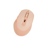 Esta es la imagen de mouse inalambrico 1600 dpi optico recargable ergonomico silencioso perfect choice clix - caqui//sustituye a ms-1358/pc-044802