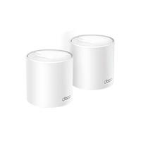 Esta es la imagen de router | tp-link | deco x10 (2-pack) | mesh | wifi 6 | ax1500 | 2 puertos gigabit | conecta hasta 120 dispositivos