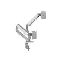 Esta es la imagen de soporte acteck enforce motion sm626 / monitor de 17 a 32 pulg / max 9 kg por brazo / adaptador para escritorio / vesa / ajuste para monitores curvos / inclinacion y giro ajustable / ac-936552