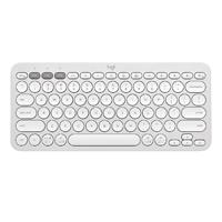 Esta es la imagen de teclado logitech pebble keys 2 k380s blanco inalambrico easy-switch bluetooth logi bolt no incluido. (español)