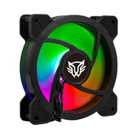 Esta es la imagen de ventilador para pc balam rush eolox blaze ex50 / flujo de aire 30.71 cfm / silencioso 221 db / velocidad 1200 rpm / pines 3 macho y hembra / negro  /  aura rgb / br-938068