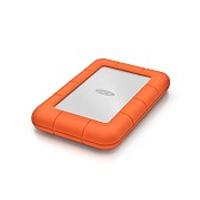 Esta es la imagen de disco duro externo lacie rugged mini 1tb 2.5 portatil usb 3.0 naranja-plata windows mac contragolpes agua y polvo