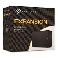 Esta es la imagen de disco duro externo seagate expansion 8tb 3.5 escritorio usb 3.0 negro win mac adapt de alimentacion