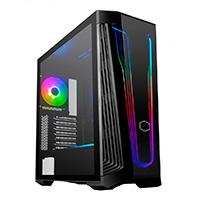 Esta es la imagen de gabinete cooler master masterbox 540 con ventana argb