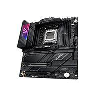 Esta es la imagen de mb asus x670 amd s-am5 7a gen/4x ddr5 5000/dp/hdmi/m.2/12x usb3.2/usb-c/wifi 6/bluetooth/atx/gama alta/gamer/rgb