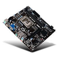 Esta es la imagen de mb ecs h610 s-1700 12a gen / 2x ddr4 3200 / pcie 4.0 / 4x usb 3.2 / hdmi / dp / matx / gama basica