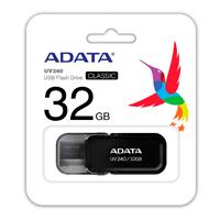 Esta es la imagen de memoria adata 32gb usb 2.0 uv240 negro (auv240-32g-rbk)