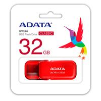 Esta es la imagen de memoria adata 32gb usb 2.0 uv240 rojo (auv240-32g-rrd)