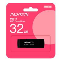 Esta es la imagen de memoria adata 32gb usb 3.2 uc310 negro (uc310-32g-rbk)