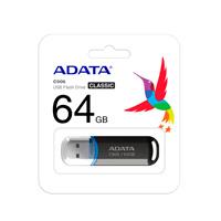 Esta es la imagen de memoria adata 64gb usb 2.0 c906 negro (ac906-64g-rbk)