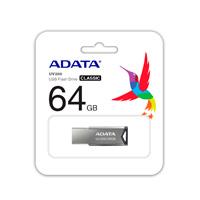 Esta es la imagen de memoria adata 64gb usb 2.0 uv250 metalica (auv250-64g-rbk)