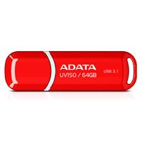 Esta es la imagen de memoria adata 64gb usb 3.2 uv150 rojo (auv150-64g-rrd)