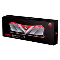 Esta es la imagen de memoria xpg gammix d30 udimm ddr4 16gb pc4-25600 3200mhz cl16 1.35v con disipador pc/gamer color rojo (ax4u320016g16a-sr30)