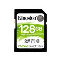 Esta es la imagen de memoria flash sd kingston sdxc canvas select 128gb 100r cl10 uhs-i v30(sds2/128gb)