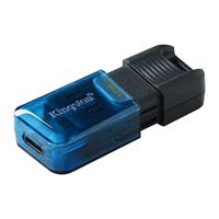 Esta es la imagen de memoria flash usb kingston data traveler 80m 128gb gen 1 3.2(dt80m/128gb)