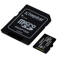 Esta es la imagen de memoria flash micro sd kingston sdxc canvas select plus 512gb 100r uhs-i u3 v30 c/adaptador (sdcs2/512gb)