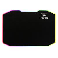 Esta es la imagen de mouse pad gaming viper ilminacion led 35.35 x 24.27 cm base de goma antideslizante usb