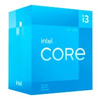 Esta es la imagen de procesador intel core i3-12100f s-1700 12a gen /3.3 - 4.3 ghz /cache 12mb /4 cores /sin graficos /con disipador /computo basico ipa