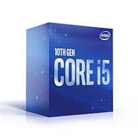 Esta es la imagen de procesador intel core i5-10400 s-1200 10a gen /2.9 - 4.3 ghz /cache 12mb /6 cores /graficos uhd 630 /con disipador /computo medio ipa