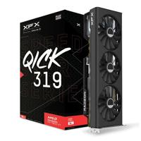 Esta es la imagen de tarjeta de video xfx amd radeon rx 7800xt speedster qick 319 triple fan / 16gb/ gddr6/ pcie 4.0/256 bit/gama alta