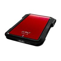 Esta es la imagen de carcasa xpg ex500 para discos duros/ssd 2.5 pulgadas 7mm/9.5mm sata3/usb3.2 case pc color rojo (aex500u3-crd)