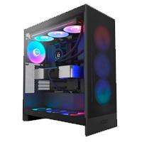 Esta es la imagen de gabinete nzxt h7 flow rgb/negro/midi-tower/gamer