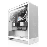 Esta es la imagen de gabinete nzxt h7 flow/blanco/midi-tower/gamer