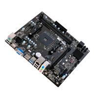 Esta es la imagen de mb ecs a520 amd am4/ 2xddr4 / 1xpcie x16 gen3 / 1xm.2 /2x usb 3.2 /  micro atx / gama basica