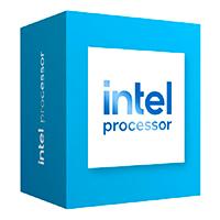 Esta es la imagen de procesador intel 300 s-1700 14a gen /hasta 3.9 ghz /cache 6mb /2 cores /graficos uhd 710 /con disipador /computo basico