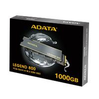 Esta es la imagen de unidad de estado solido ssd interno adata legend 800 1tb m.2 2280 nvme pcie gen 4x4 lect. 3500 escrit.2800 mbs pc laptop minipc 3dnand disipador (aleg-800-1000gcs)