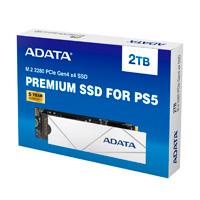 Esta es la imagen de unidad de estado solido ssd interno adata apsfg 2tb premium m.2 2280 nvme pcie gen 4x4 lect. 7400 escrit. 6800 mbs pc laptop mini pcs ps5 3dnand disipador (apsfg-2t-csus)