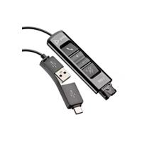 Esta es la imagen de adaptador qd hp poly 786c7aa/ da85 adaptador digitales qd usb-a y usb-c