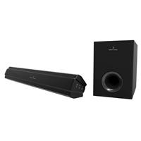 Esta es la imagen de barra de audio bluetooth subwoofer digital 2.1 perfect choice minuetto - negro