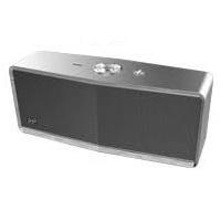 Esta es la imagen de bocina bluetooth bx500g ghia gris / 5w x2 / tws //aux / radio fm/ micro sd card/usb