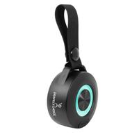 Esta es la imagen de bocina inalambrica bluetooth portatil recargable luz rgb funcion tws perfect choice handy - negro