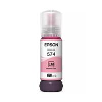 Esta es la imagen de botella de tinta epson modelo t574 magenta ligth para l8050