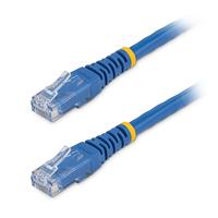 Esta es la imagen de cable azul moldeado de 3m cat6 rj45 utp de red gigabit ethernet