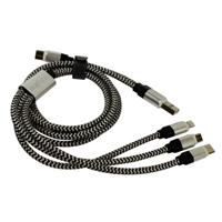 Esta es la imagen de cable de carga 5 puntas en 1 easy line by perfect choice