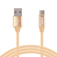 Esta es la imagen de cable tipo c ghia 1.0 mts usb 2.1 cargador y transferencia de datos dorado