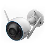 Esta es la imagen de camara bala ezviz cs-h3-3k 5mp 3k deteccion humana / deteccion de vehiculo / sirena / luz parpadeante / colores en oscuridad / micro sd / uso en exterior