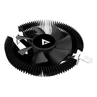 Esta es la imagen de disipador acteck polar cp vc100 / 80 x 25 mm / velocidad 2200 rpm / silencioso 22 db / flujo de aire 27 cfm / conector small 3 pin / tdp 60 w / ac-936736