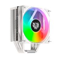 Esta es la imagen de disipador de aire balam rush nitrox nx60 / intel - amd / hidraulico / 4 pines pwn - argb / 3 pines 5v / 6 pipas / 600 - 1800 rpm / flujo de aire 73.6 cfm / blanco / br-937924