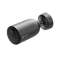 Esta es la imagen de ezviz cmara ip inalmbrica con batera recargable cero cables / 2k 3 megapixel / micro sd / deteccin humana / colores en oscuridad / sirena y estrobo / 15 mts ir / 15 mts luz blanca / exterior