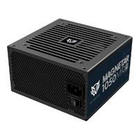 Esta es la imagen de fuente de poder gamer balam rush magnetar 1050mr / certificada / 1050w / 80 plus platinum / atx / full modular / bajo nivel de ruido / 5 años de garantia / negro / br-937634